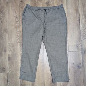 J Jill Women's Brown Print Long Dress Pants Size 2 X